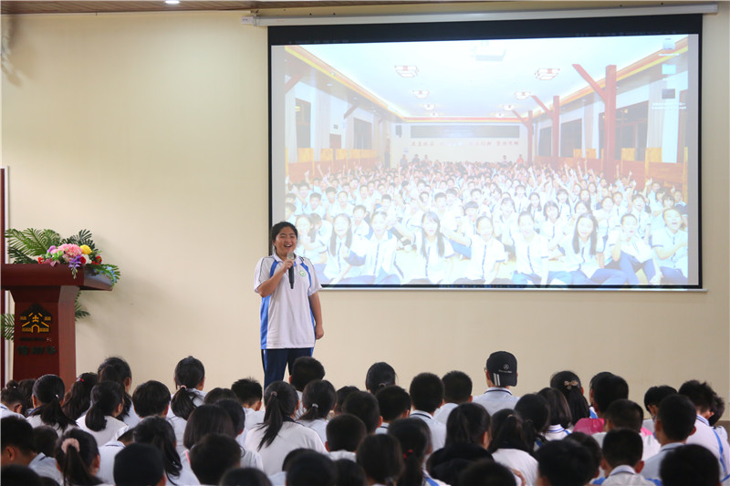 7、同學們在感恩分享會上